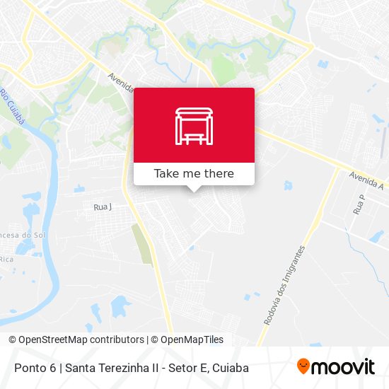 Ponto 6 | Santa Terezinha II - Setor E map