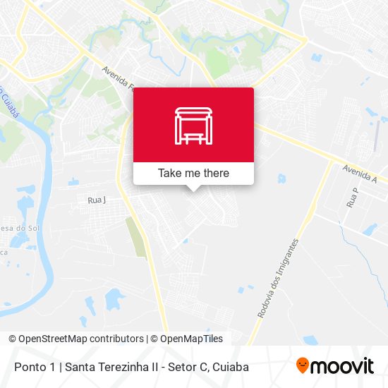Ponto 1 | Santa Terezinha II - Setor C map
