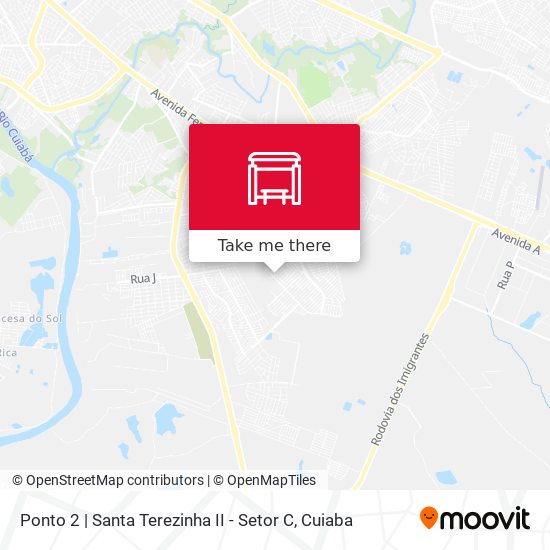 Ponto 2 | Santa Terezinha II - Setor C map