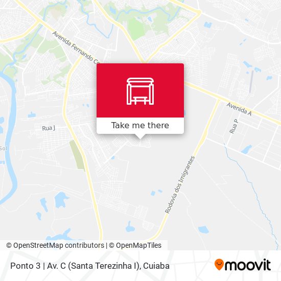 Ponto 3 | Av. C (Santa Terezinha I) map
