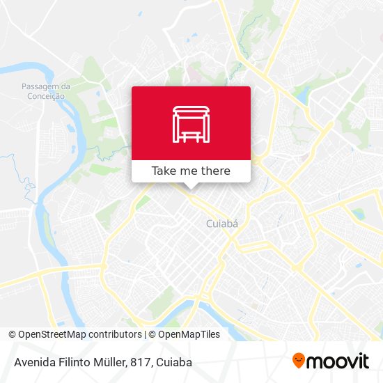 Avenida Filinto Müller, 817 map