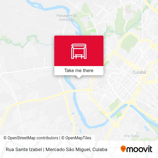Rua Santa Izabel | Mercado São Miguel map