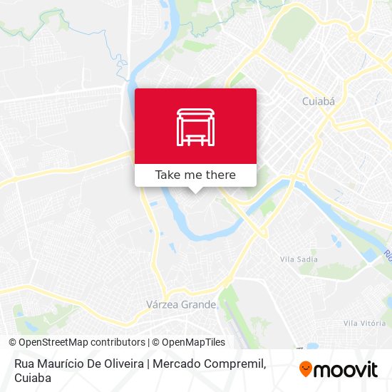 Rua Maurício De Oliveira | Mercado Compremil map