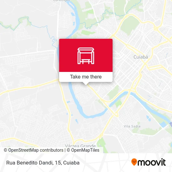 Rua Benedito Dandi, 15 map