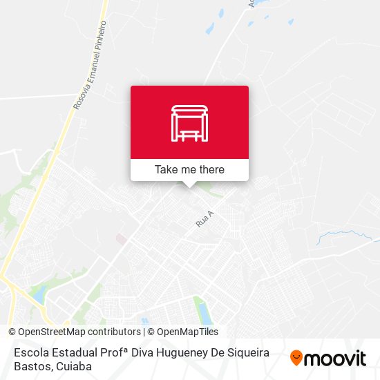 Mapa Escola Estadual Profª Diva Hugueney De Siqueira Bastos