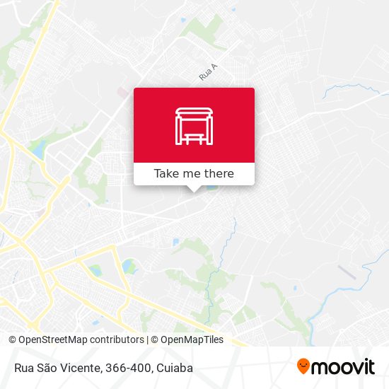 Mapa Rua São Vicente, 366-400