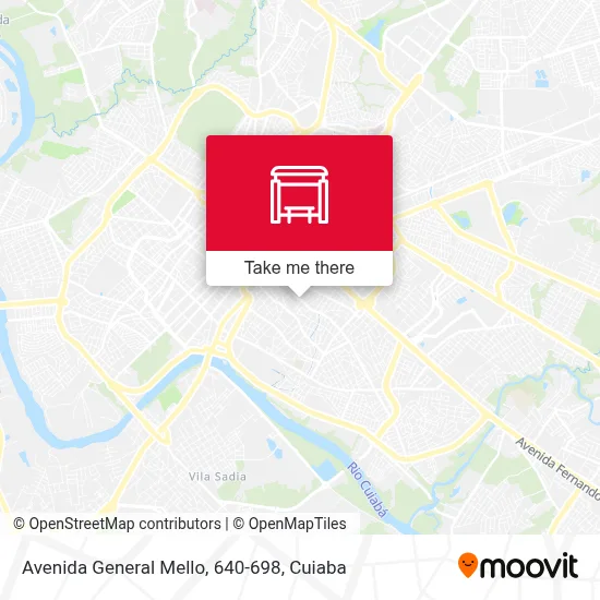 Avenida General Mello, 640-698 map
