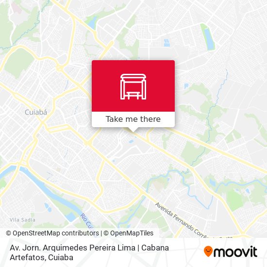 Av. Jorn. Arquimedes Pereira Lima | Cabana Artefatos map