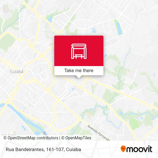 Rua Bandeirantes, 161-107 map