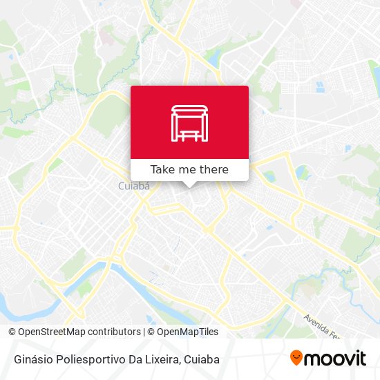 Mapa Ginásio Poliesportivo Da Lixeira