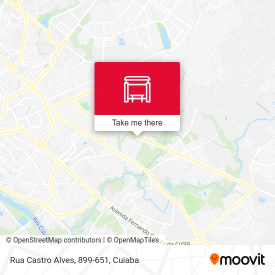 Rua Castro Alves, 899-651 map