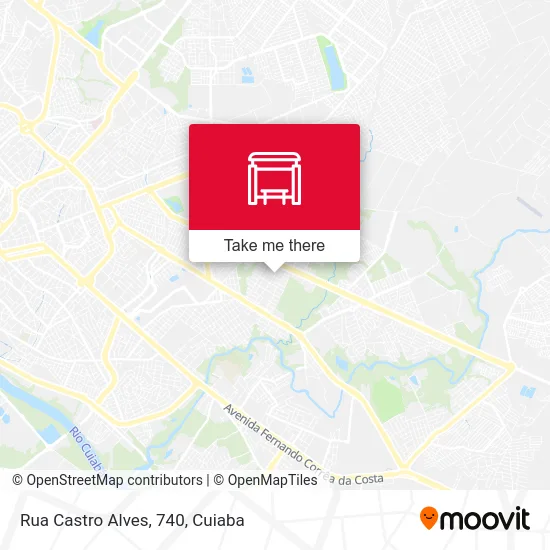 Rua Castro Alves, 740 map