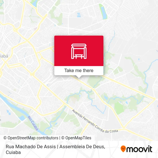 Rua Machado De Assis | Assembleia De Deus map