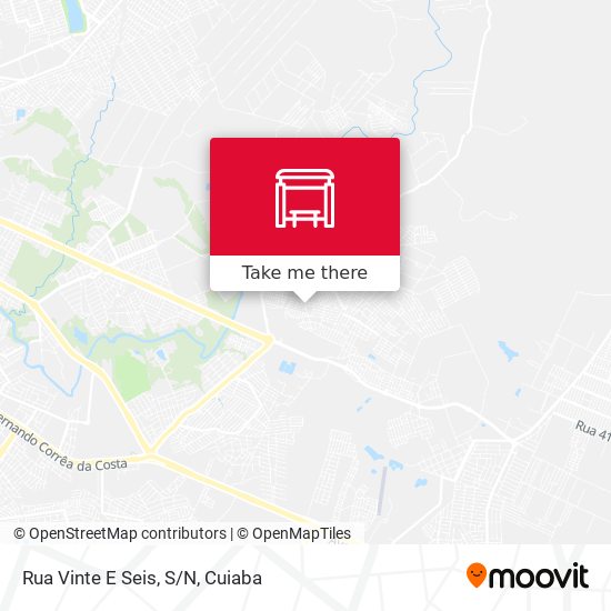 Rua Vinte E Seis, S/N map