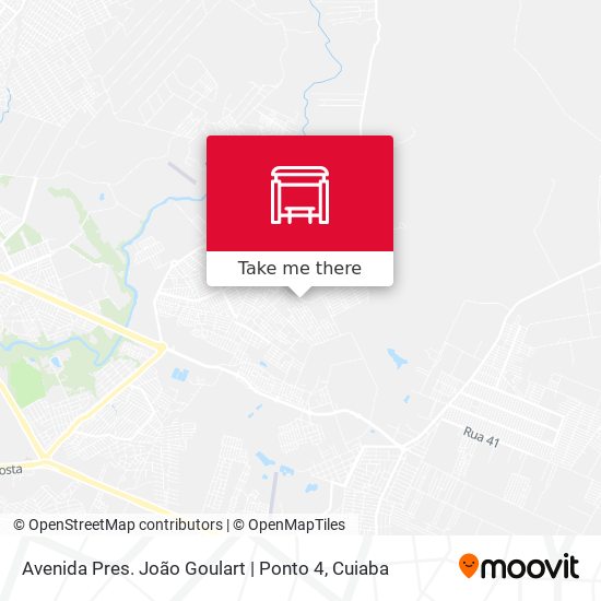 Avenida Pres. João Goulart | Ponto 4 map