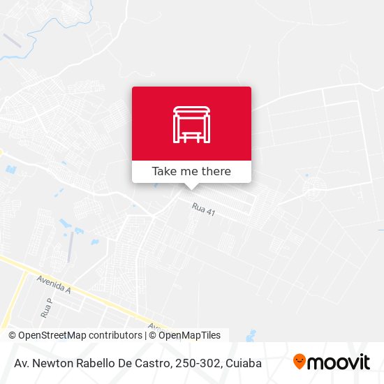 Av. Newton Rabello De Castro, 250-302 map