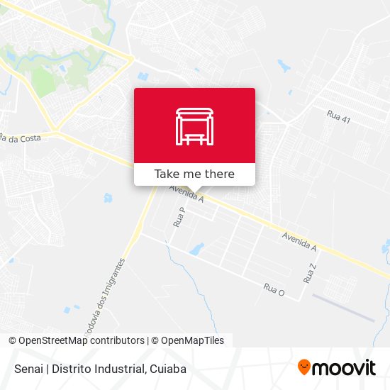 Mapa Senai | Distrito Industrial