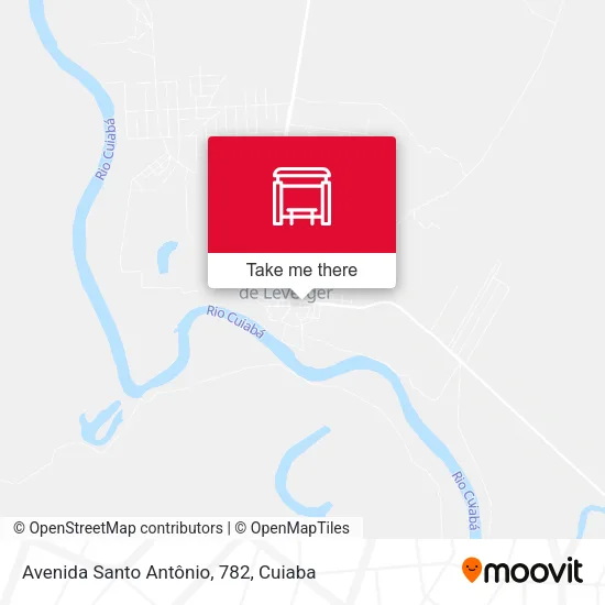 Avenida Santo Antônio, 782 map