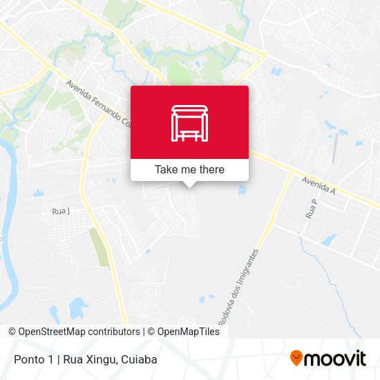 Ponto 1 | Rua Xingu map