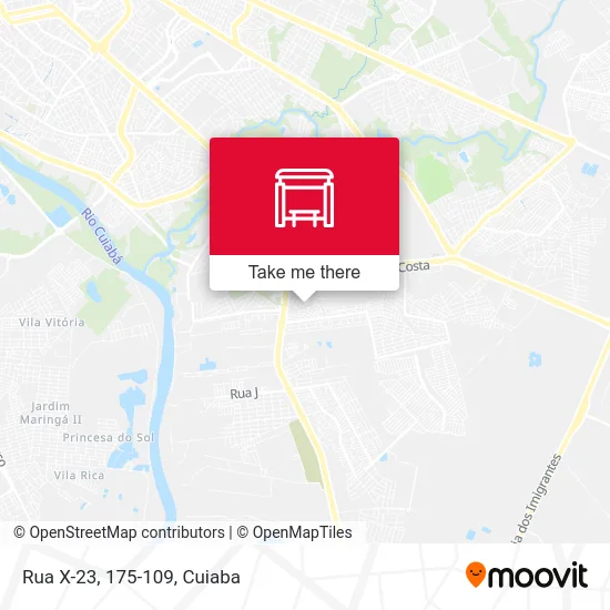 Rua X-23, 175-109 map