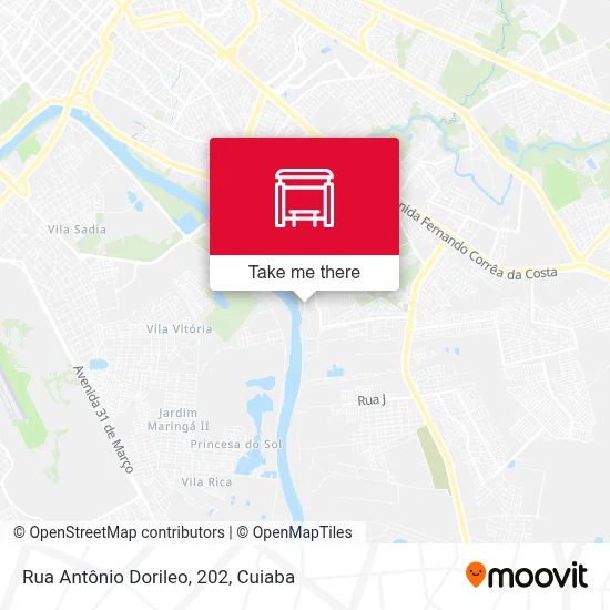 Rua Antônio Dorileo, 202 map