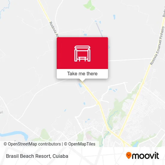 Brasil Beach Resort map