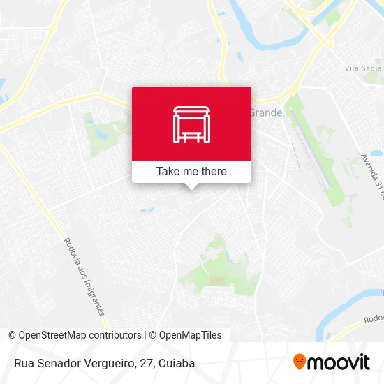 Rua Senador Vergueiro, 27 map