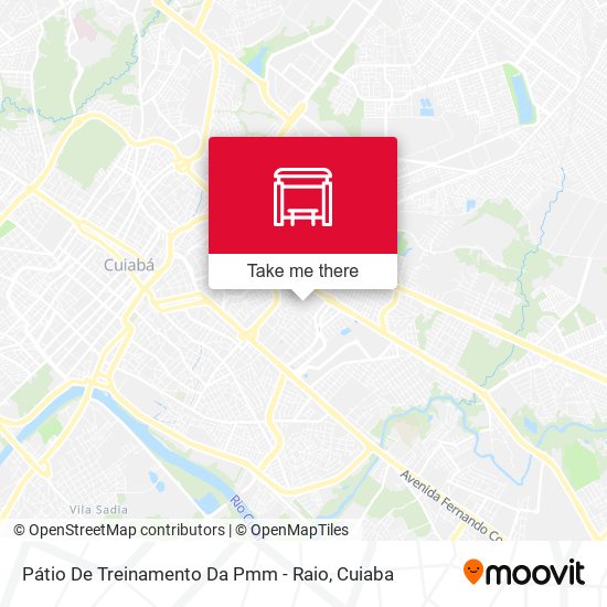 Pátio De Treinamento Da Pmm - Raio map