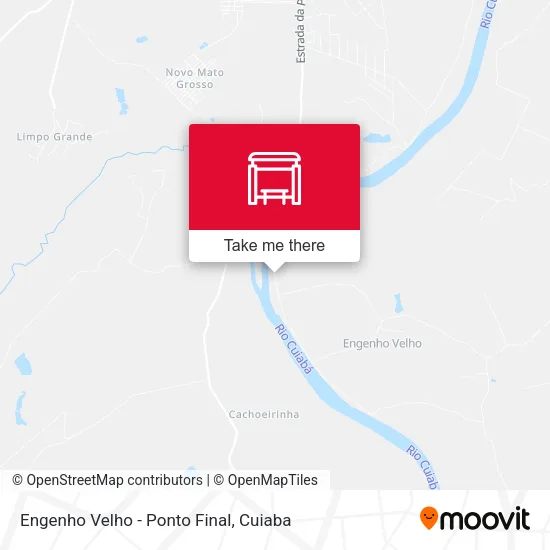 Engenho Velho - Ponto Final map