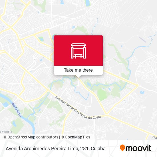 Avenida Archimedes Pereira Lima, 281 map