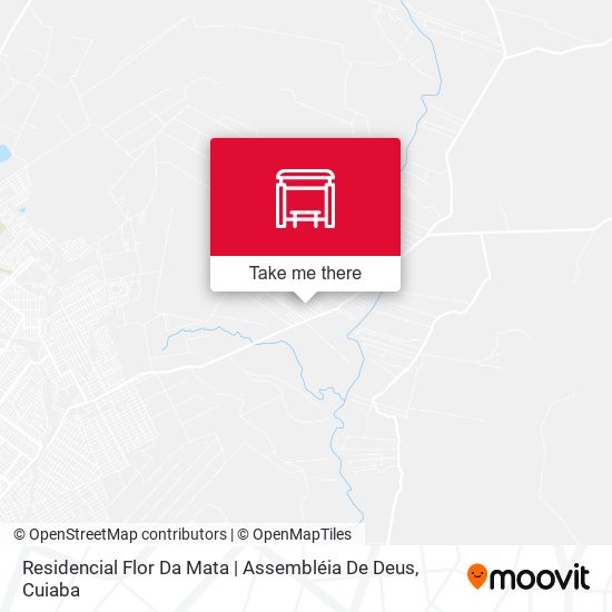 Mapa Residencial Flor Da Mata | Assembléia De Deus