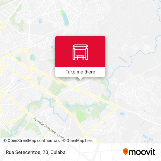 Rua Setecentos, 20 map