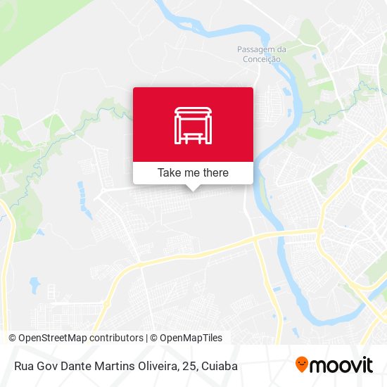 Rua Gov Dante Martins Oliveira, 25 map