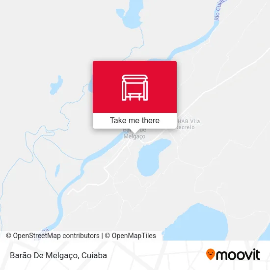 Barão De Melgaço map