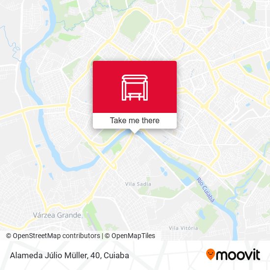 Alameda Júlio Müller, 40 map