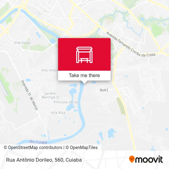 Rua Antônio Dorileo, 560 map