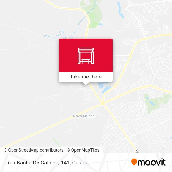 Rua Banha De Galinha, 141 map