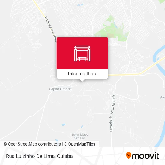 Rua Luizinho De Lima map
