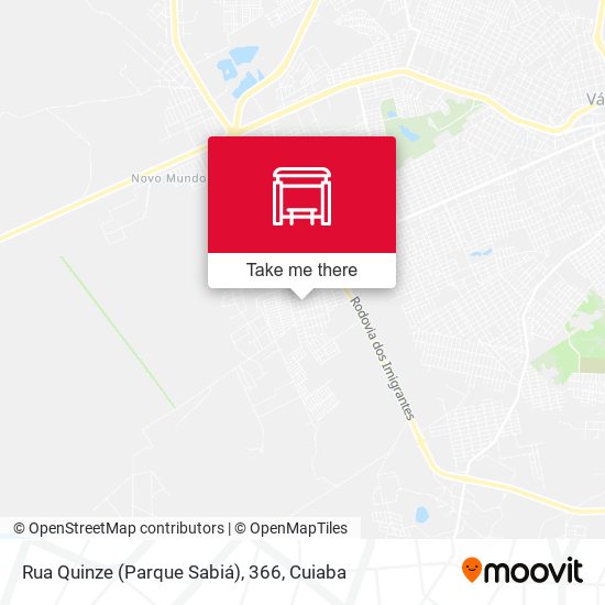 Rua Quinze (Parque Sabiá), 366 map