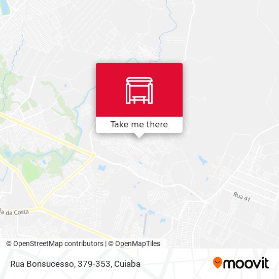 Mapa Rua Bonsucesso, 379-353