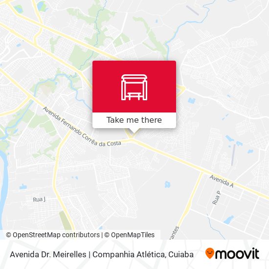 Avenida Dr. Meirelles | Companhia Atlética map