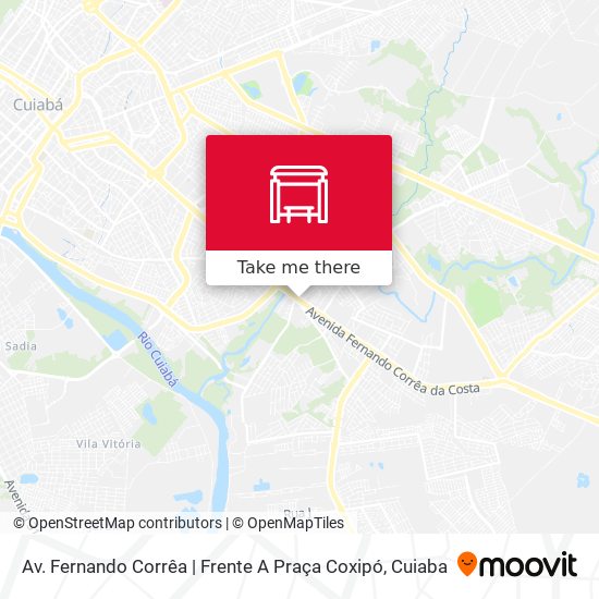 Av. Fernando Corrêa | Frente A Praça Coxipó map