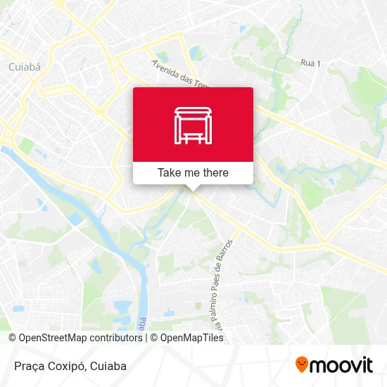 Praça Coxipó map