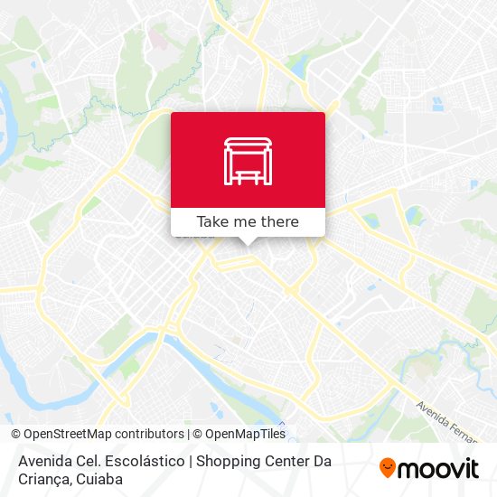 Avenida Cel. Escolástico | Shopping Center Da Criança map