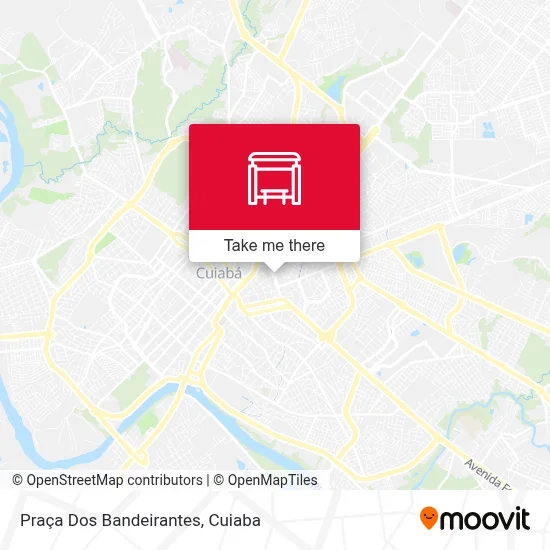 Praça Dos Bandeirantes map