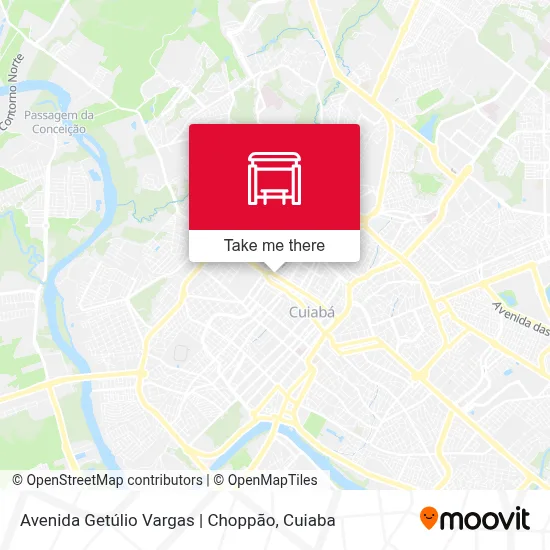 Avenida Getúlio Vargas | Choppão map