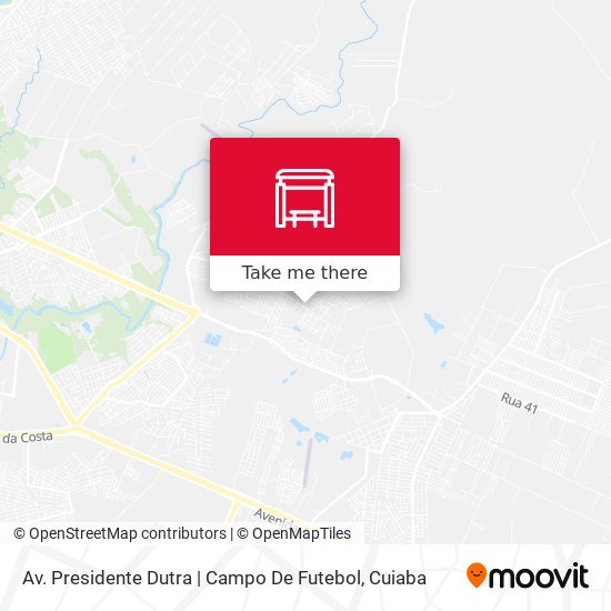 Av. Presidente Dutra | Campo De Futebol map