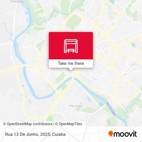 Rua 13 De Junho, 2025 map