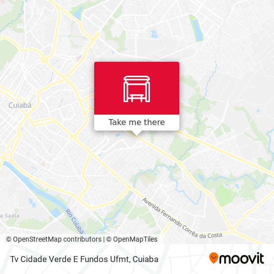 Tv Cidade Verde E Fundos Ufmt map