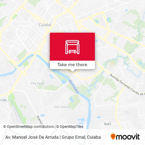 Mapa Av. Manoel José De Arruda | Grupo Emal